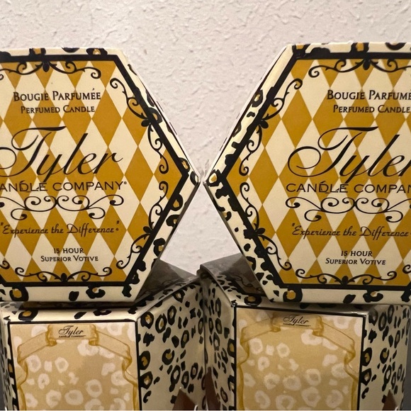 Set of 4 New in box Tyler Candles votive candles - Mulberry Moments sc… - Picture 2 of 4